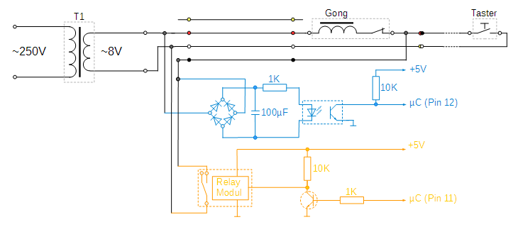 Schema Arduino Klingel