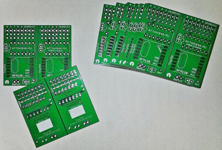 TinyTX PCBs k